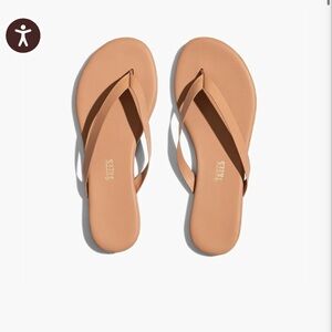 TKEES Tan Flip Flop Sandals